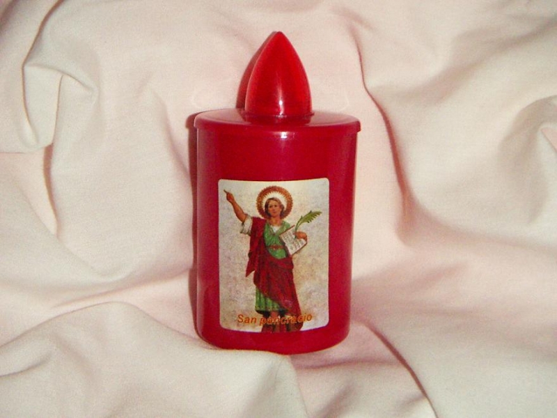 Vela de San Pancracio eléctrica